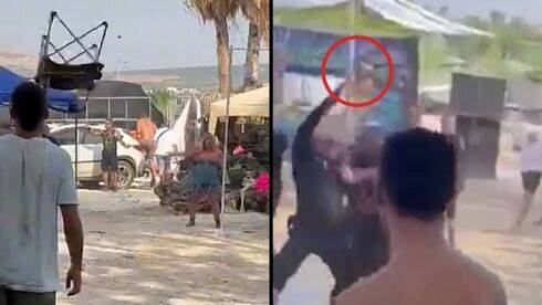 Буйная вечеринка на берегу Кинерета: в полицейских кидали камни, стулья и б...