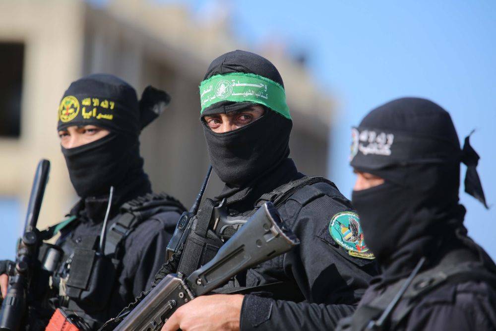 Военнослужащие ХАМАС. Синуар ХАМАС. Фото авто террористов