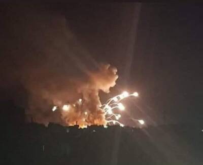СМИ: ВВС ЦАХАЛа атаковали военную базу в Сирии - cursorinfo.co.il - Израиль - Иран - Сирия
