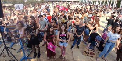 «Приглашений к изнасилованию не бывает». В Тель-Авиве прошел «Марш шлюх» (видео) - detaly.co.il - Тель-Авив - Видео