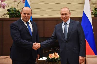 Нафтали Беннет - Владимир Путин - Владимир Путин встретился с новым премьер-министром Израиля - tvc.ru - Израиль - Россия - Президент