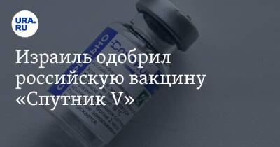 Израиль одобрил российскую вакцину «Спутник V» - ura.news - Израиль