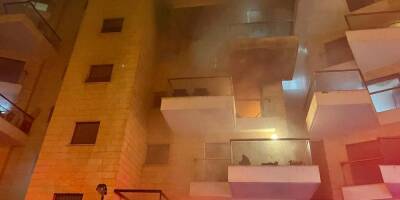 Хайфа: жители высотного дома оказались в огненной ловушке - detaly.co.il