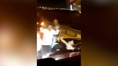 Видео: как на главной автотрассе Израиля угнали роскошный лимузин - vesty.co.il - Израиль - Видео