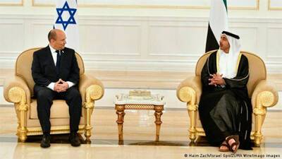 Заид Аль-Нахайян - Аль Бен-Заид - шейх Абдалла - Впервые премьер Израиля отправился в ОАЭ - bin.ua - Израиль - Украина - Эмираты - Абу-Даби - Президент
