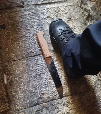 Попытка нападения с ножом в Иерусалиме - detaly.co.il - Иерусалим