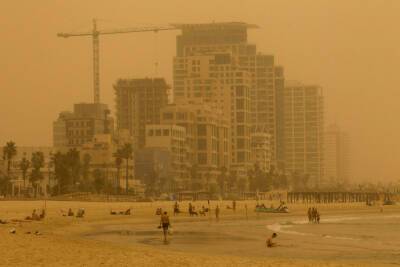 Министерство экологии предупреждает: завтра в Израиле пыльные бури - news.israelinfo.co.il - Израиль