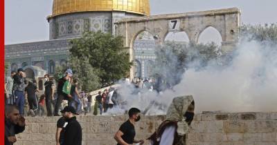 Палестинцы столкнулись с полицейскими Израиля на Храмовой горе после объявления перемирия - profile.ru - Израиль - Палестина - Иерусалим - Jerusalem