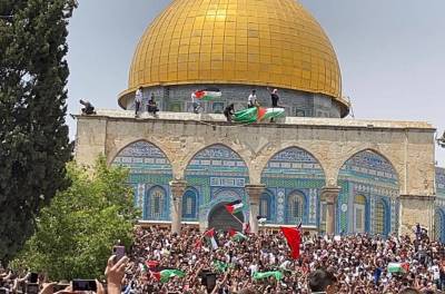 «Марш победы» не удался: В Иерусалиме возобновились столкновения арабского населения с полицией - topwar.ru - Иерусалим