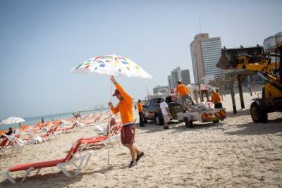 Мира Городов - На пляжах Тель-Авива запретили купаться - cursorinfo.co.il - Тель-Авив - Токио