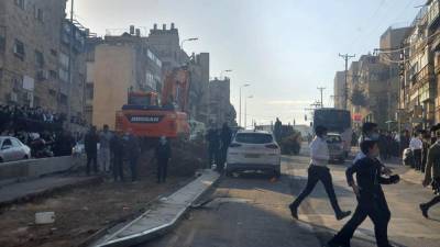 В Иерусалиме ортодоксы снова массово протестуют против трамвая - 9tv.co.il - Израиль - Иерусалим
