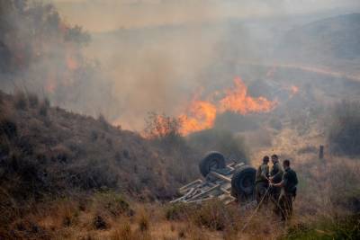 Зажигательные воздушные шары из Газы спровоцировали пожары на юге страны - cursorinfo.co.il - Израиль - Иерусалим - Газы - Из