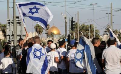 Иерусалим: марш с флагами завершился в Старом городе у Стены Плача - nashe.orbita.co.il - Иерусалим - Восточный Иерусалим