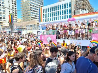 В Тель-Авиве прошел многотысячный гей-парад в рамках «Месяца гордости» - naviny.by - Израиль - Тель-Авив - Белоруссия