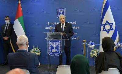Яир Лапид - Al Arabiya (ОАЭ): Израиль открывает свое посольство в Абу-Даби - inosmi.ru - Израиль - Эмираты - Абу-Даби - Абу - Дубай