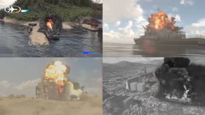 В Израиле опубликовали видео с «уничтожением» российского ракетного катера - gazeta.ru - Израиль - Россия - Видео