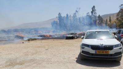 Пожары на севере Израиля: пострадали 7 посетителей национального парка - vesty.co.il - Израиль