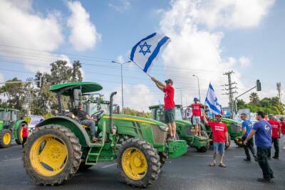 Авигдор Либерман - Одед Форер - Протест продолжается: фермеры проведут завтра демонстрацию в Иерусалиме - news.israelinfo.co.il - Израиль - Иерусалим