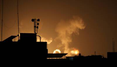 Израильские ВВС нанесли удар по Газе - 9tv.co.il - Израиль - Израильские - Газе