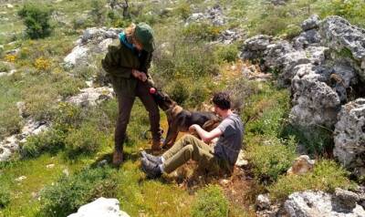 Волонтеры-спасатели и обученные собаки успешно завершила серию тренировок на полигоне Неурим - 7kanal.co.il - Израиль