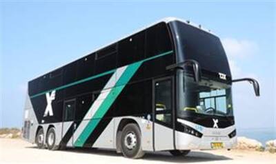 Завтра новый двухэтажный автобус начнет курсировать между Ришон-ле-Ционом и Тель-Авивом в рамках пилотного проекта Министерством транспорта - 7kanal.co.il - Израиль - Тель-Авив