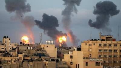 Израиль ударил по объектам ХАМАС в секторе Газа в ответ на пуски ракет (видео) - sharij.net - Израиль