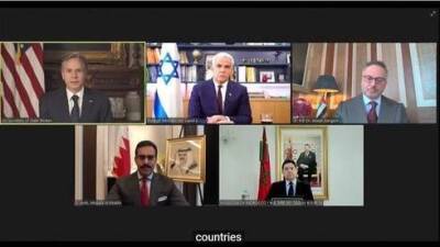 Энтони Блинкен - Яир Лапид - США призывают арабские страны наладить мирные отношения с Израилем - koronavirus.center - Израиль - Сша - Марокко - Эмираты - Судан - Бахрейн