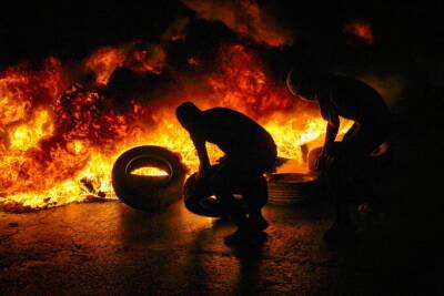 В Негеве ночью снова прошли массовые беспорядки - cursorinfo.co.il - Израиль - Тель-Шева