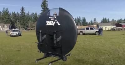 Американские инженеры провели летные испытания персональной "летающей тарелки" (видео) - focus.ua - Сша - Украина