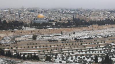 Израиль - Израиль накроет зимняя буря "Эльпис": возможен снегопад в Иерусалиме - vesty.co.il - Израиль - Тель-Авив - Иерусалим