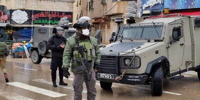 Рейд полиции и ЦАХАЛа в палестинской деревне: легко ранен солдат (видео) - detaly.co.il - Палестина - Иерусалим