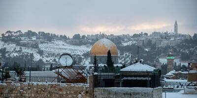 В Иерусалиме, Иудее и Самарии идет снег (видео) - detaly.co.il - Иерусалим - Видео