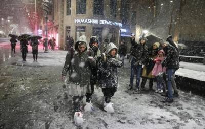 Израиль накрыла снежная буря Элпис - korrespondent.net - Израиль - Иерусалим - Украина - Стамбул