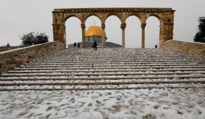 Израиль накрыл мощный снегопад - kp.ua - Израиль - Иерусалим - Украина