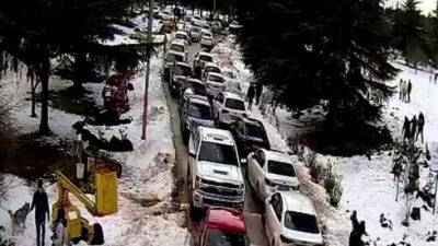 Израиль - В погоне за снегом: десятки тысяч израильтян отдыхают на севере страны - vesty.co.il - Израиль