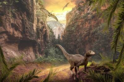 В Великобритании нашли следы динозавров одного из древнейших видов и мира - cursorinfo.co.il - Англия - Антарктида - Из