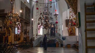 патриарх Феофил III (Iii) - Рождество в Вифлееме второй год подряд проходит без туристов - mir24.tv - Израиль - Палестина - Иерусалим