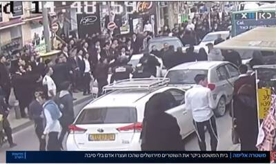 Мики Зоар - Кнессета Итамар Бен-Гвир - Хаим Мизрахи был жестоко избит полицейскими под прикрытием и арестован после того, как заметил им, что они поцарапали машину - 7kanal.co.il - Иерусалим - Они