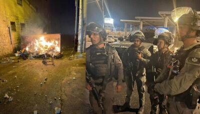 Но Лазар - Ночные бунты в Иерусалиме: арабы покрывают террориста и не ходят на работу - 9tv.co.il - Иерусалим