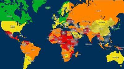 Туристам на заметку: опубликован список самых опасных стран мира на 2023 год - vesty.co.il - Израиль - Сирия - Украина - Ливия - Сомали - Буркина-Фасо - Цар