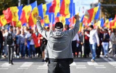 В Молдове на пророссийских протестах задержали десятки людей - korrespondent.net - Россия - Украина - Молдавия - Кишинев
