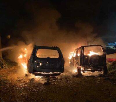 За ночь в Иерусалиме сожгли пять автомобилей - cursorinfo.co.il - Иерусалим