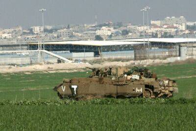 Израиль сносит заброшенный грузовой терминал в Газе, чтобы укрепить оборону на юге страны - nashe.orbita.co.il - Израиль