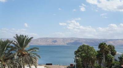 Уровень озера Кинерет поднялся на 2 см, что на 1,3 метра ниже верхней красной линии - cursorinfo.co.il - Израиль - Jerusalem