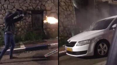 Видео: на севере Израиля машину расстреляли в упор из автомата - vesty.co.il - Израиль