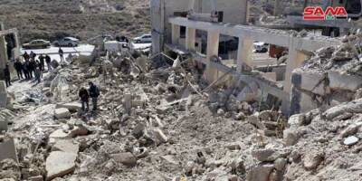 Атака Израиля на Сирию привела к разрушениям в пригороде Хараста - eadaily.com - Израиль - Сирия