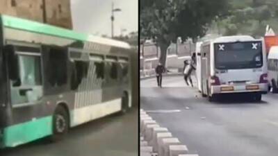 Арабы крушат автобусы в Иерусалиме, есть раненые - vesty.co.il - Израиль - Иерусалим - Есть