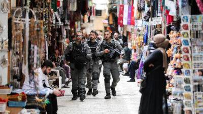 султан Сулейман - Полиция повышает боеготовность в Иерусалиме из-за угрозы беспорядков - vesty.co.il - Израиль - Иерусалим - Сша - Из