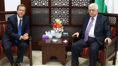 Ицхак Герцог - Президент Израиля поговорил с Абу-Мазеном и пожелал ему мира - vesty.co.il - Израиль - Палестина - Марокко - Эмираты - Бахрейн - Президент - Абу