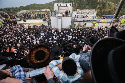 Лаг ба-Омер: гору Мерон за сегодня посетили более сорока тысяч человек - cursorinfo.co.il - Израиль - Иерусалим